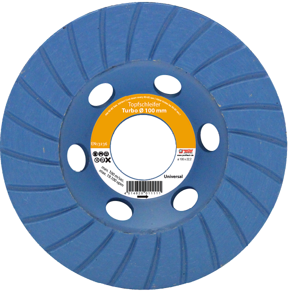Profitech Turbo Universal diamant komschijf voor bouwmaterialen