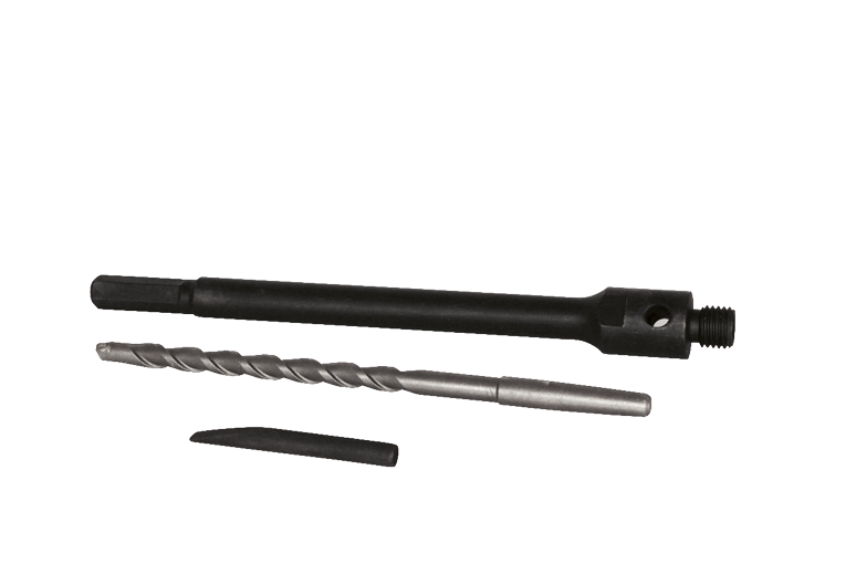 Adapter set M16 - 6 kant inclusief centreerboor
