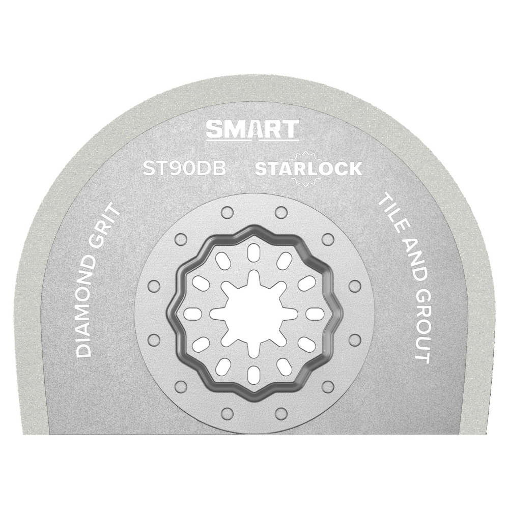 SMART 90mm Diamond Segment Blade – Starlock Multitoolblad voor Tegel en Voegwerk