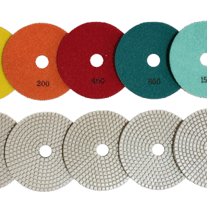 Profitech polijstpad nat Ø125 mm voor natuursteen en beton