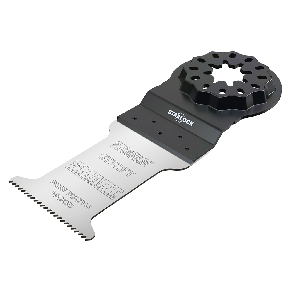 SMART 32mm Fine Tooth Blade – Starlock Multitoolblad voor Hout en Kunststof