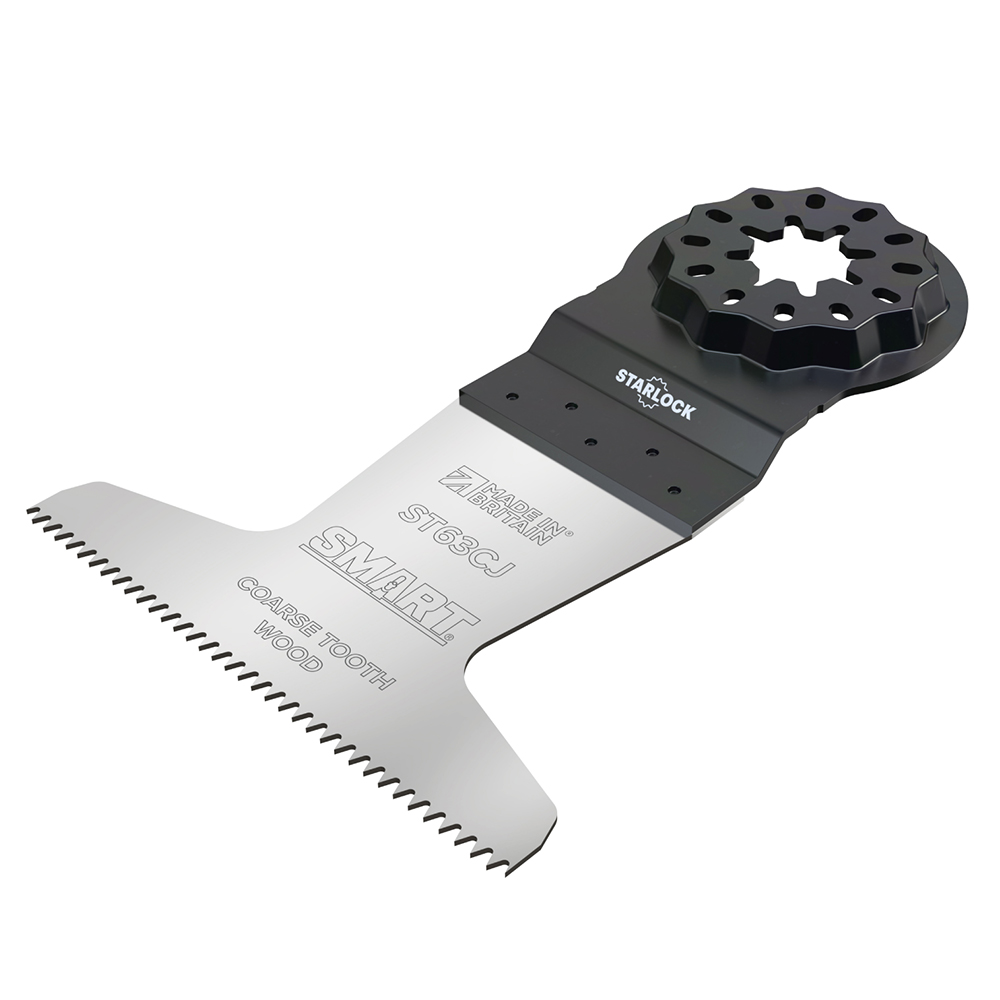 SMART 63mm Coarse Tooth Blade – Starlock Multitoolblad voor Hout en Gips