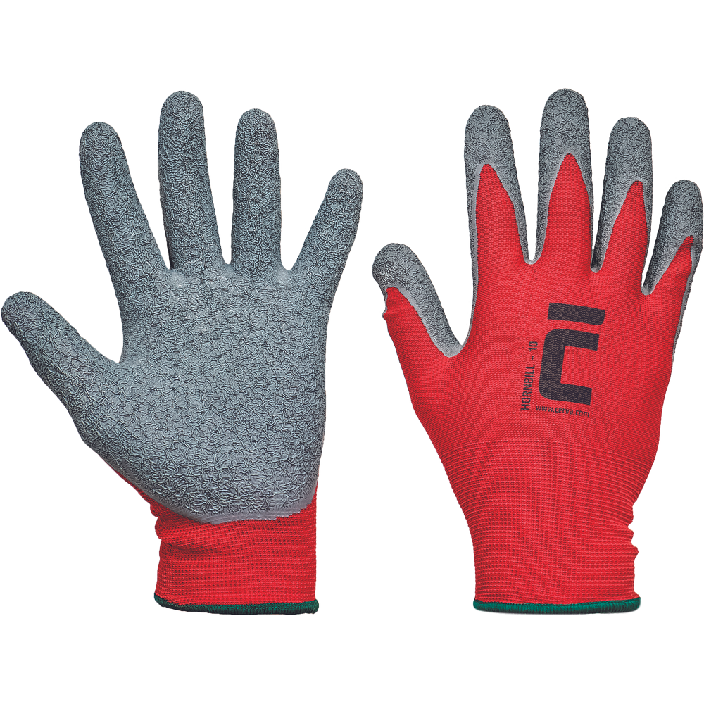 CERVA HORNBILL handschoenen latex 15G thermisch beschermd