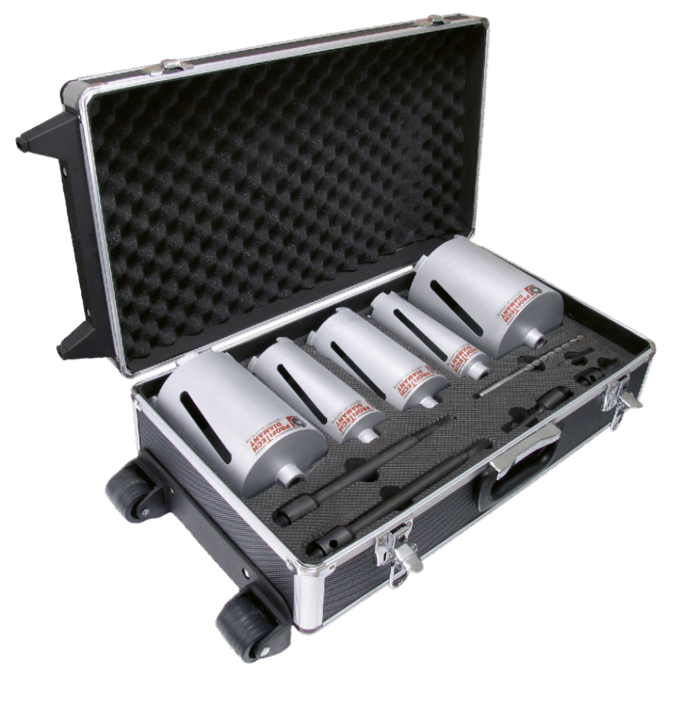 Profitech Diamant Droogboorset – Ø52 t/m 132 mm – M16 | 150 mm