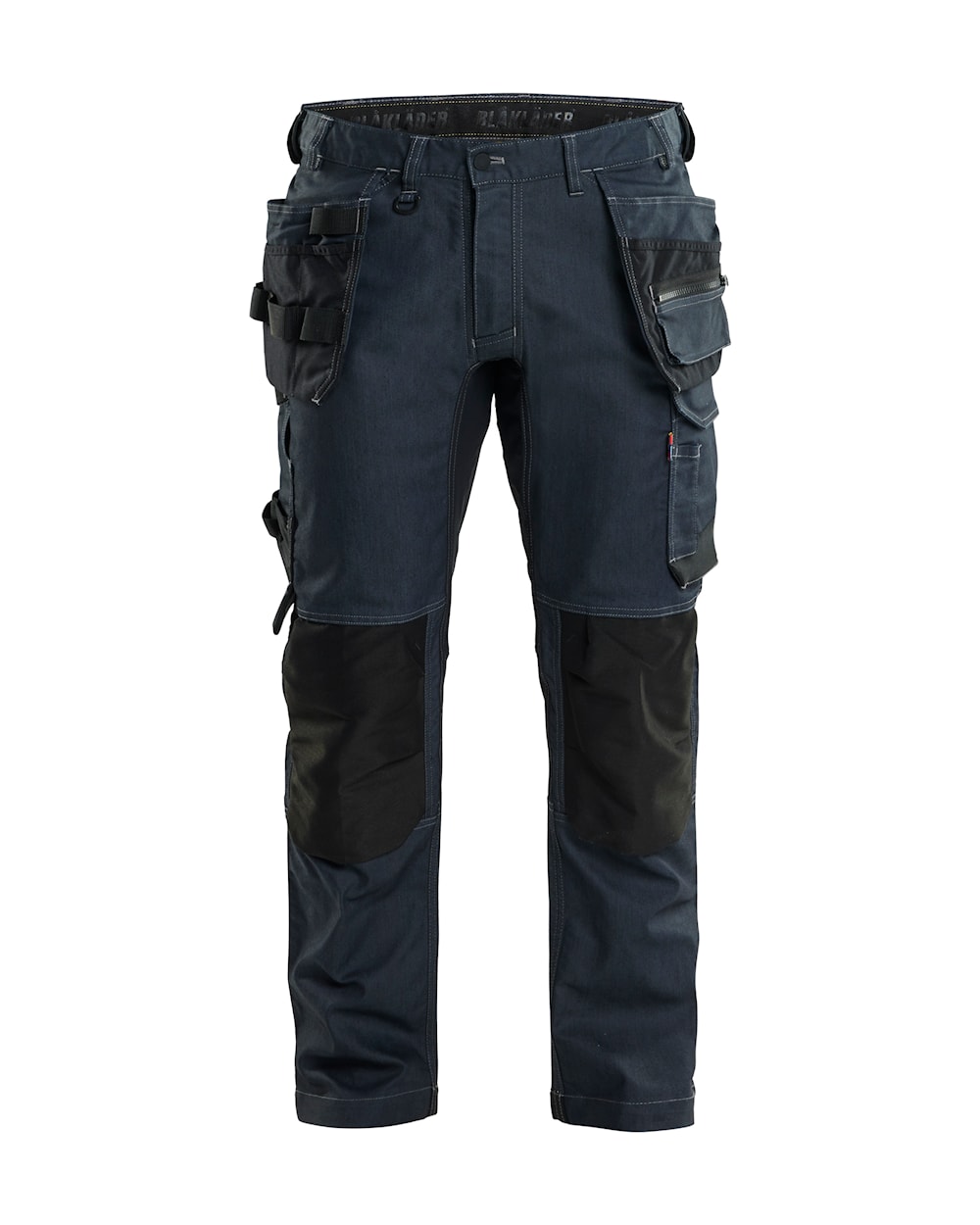 blaklader werkbroek 1750 denim stretch met gereedschapszakken