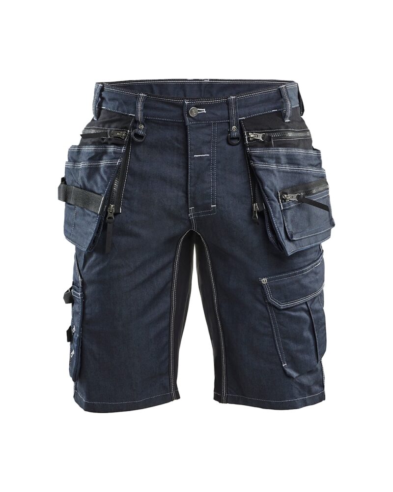 blaklader short x1900 denim stretch gereedschapszakken