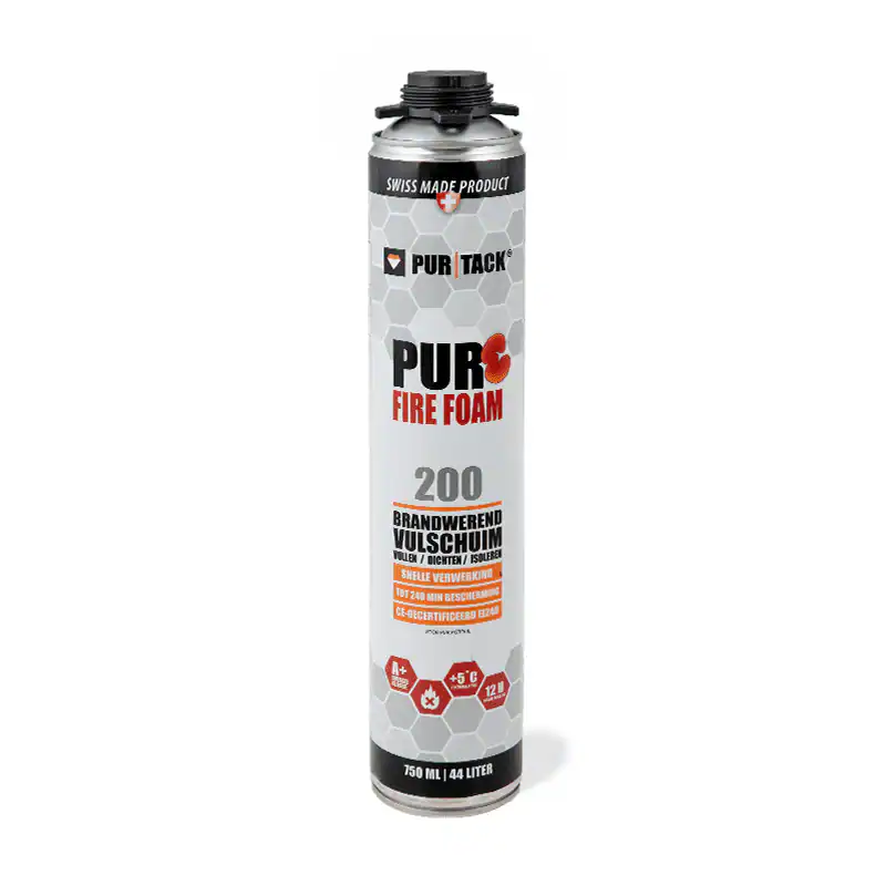 purtack 200 fire foam brandwerend isolatieschuim pu 750ml