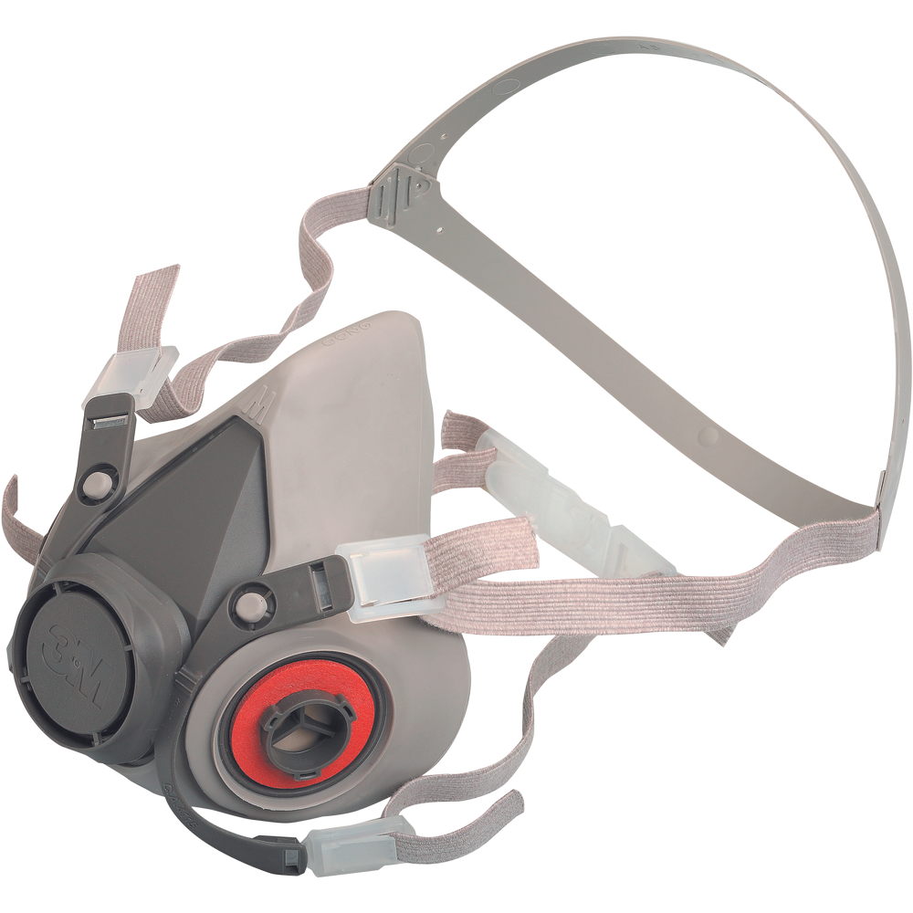 3M 6100 halfmasker ademhalingsmasker bayonet aansluiting