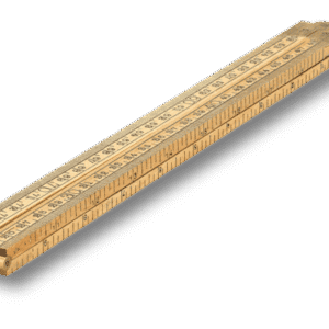 sola duimstok s 1/4 houten duimstok met messing scharnieren