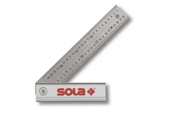sola quattro schrijfhaak 250x170 mm aluminium en rvs