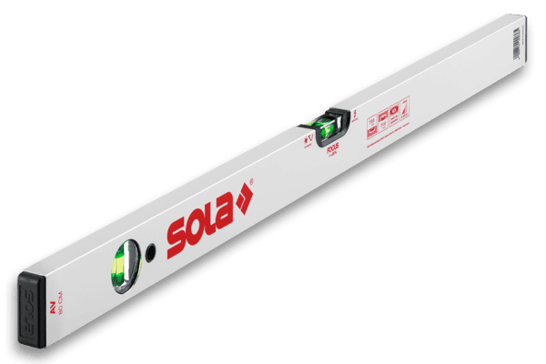 sola av waterpas aluminium met focus libellen