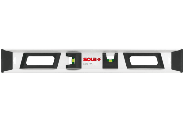 sola hpl 75 precisiewaterpas 75 cm aluminium focus libellen