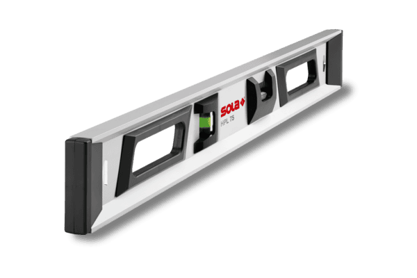 sola hpl 75 precisiewaterpas 75 cm aluminium focus libellen