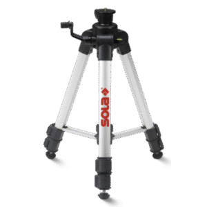 sola fst statief aluminium verstelbaar met libel en adapter