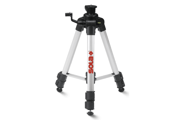sola fst statief aluminium verstelbaar met libel en adapter