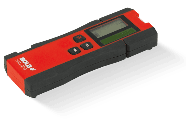 sola rec lgd0 handontvanger groene lijnlaser lcd display