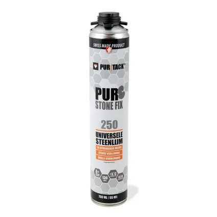purtack 250 pur steenlijm metselwerk pu schuim 750ml